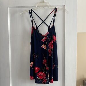 Papermoon Navy Floral Camisole